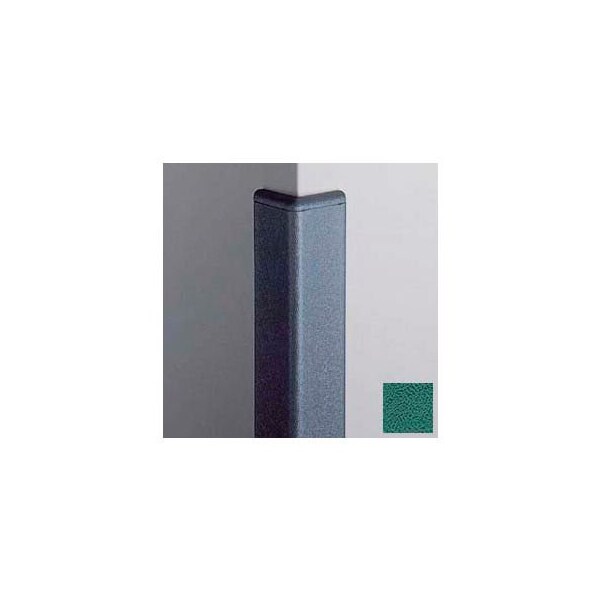 Surface Mounted Corner Guard 90 Degree, 2'' Wings, 4'H W/Caps, Grotto